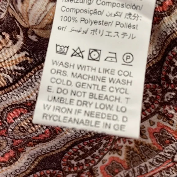 SHEIN LUNE Geo/Tribal Print Cami Dress - Size M - Picture 8 of 8